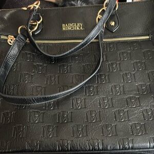 Black Badgley mischka purse